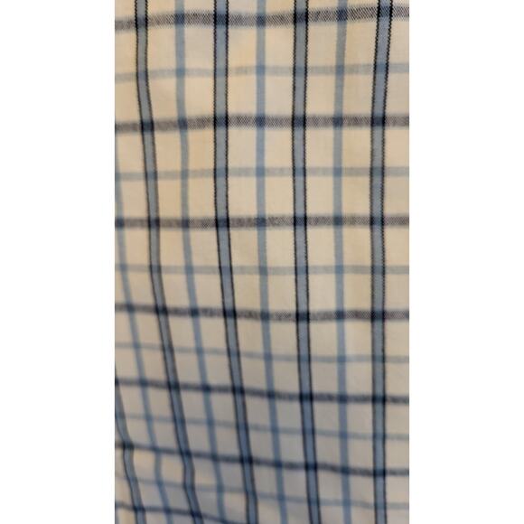 American Eagle Outfitters Shorts Men Size 32 Plaid Multi-Color Blue & Ivory - Picture 16 of 16